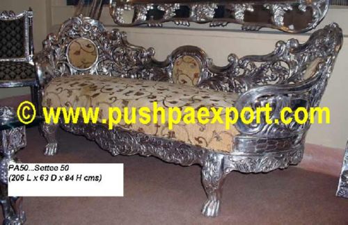 Silver Settee